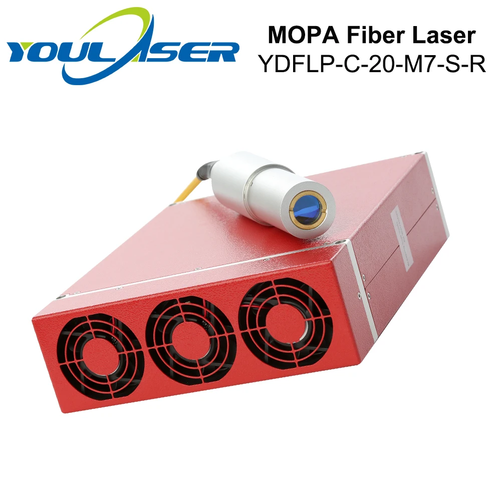 YOULASER JPT YDFLP-C-20-M7-S-R MOPA волоконно-лазерный модуль шириной импульса 20 Вт с красной
