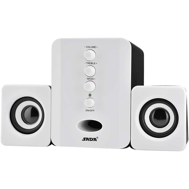 SADA Bluetooth Полнодиапазонный 3D стерео сабвуфер 100% бас ПК колонка портативная музыка