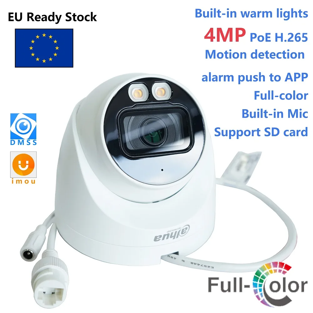 DH оригинальный 4MP полноцветные с фиксированным фокусным расстоянием глазного