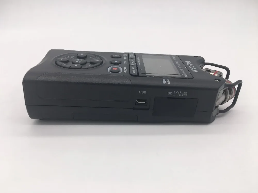 TASCAM DR-40X обновленная версия DR-40 портативный четырехтрековый Цифровой диктофон профессиональная записывающая ручка
