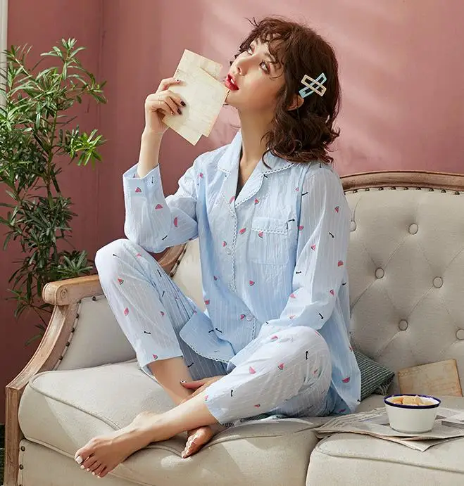 Весенне-осенняя свободная Пижама для беременных женщин комплект из 2 предметов