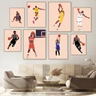 Коби Брайант Джеймс Дюрант Карри баскетбол настенная живопись холст скандинавские плакаты и принты настенные картины для декора гостиной