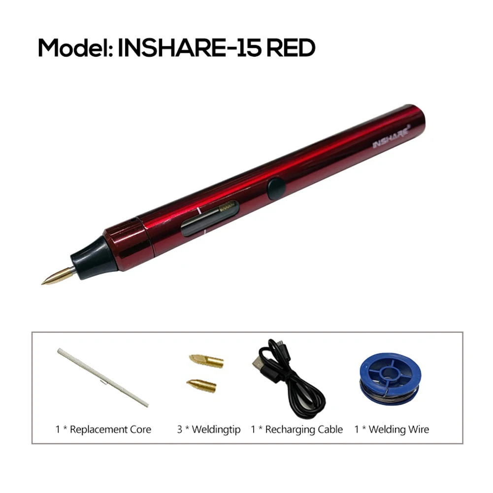 

Household Mini Portable Soldering Iron USB Rechargeable Electric Welding Pen