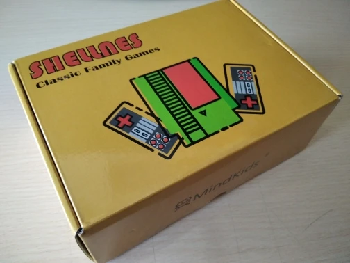 Ретро игровая консоль NTSC и PAL-B TV Handheld со встроенными 118 классическими различными