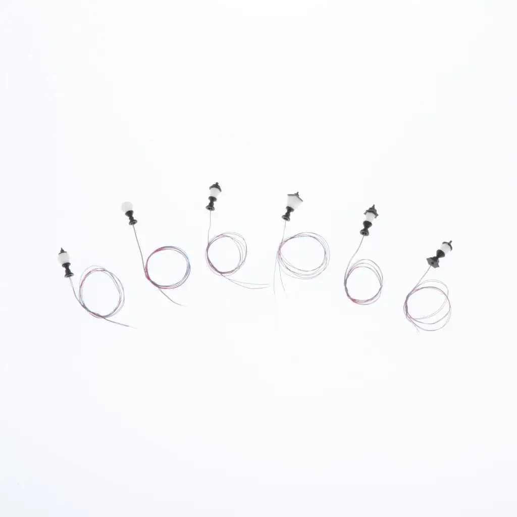 

Set Of 10 Street Lamp Lighting Street Lamp Train Layout Model, 1: 100 Sand Table