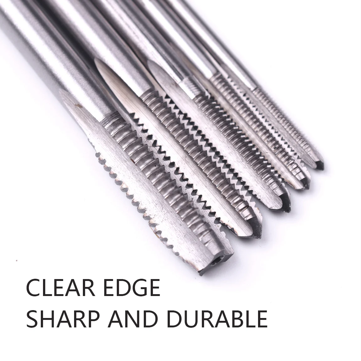 

5PCS HSS Machine Screw Thread Metric Plug Tap Kit 3mm 4mm 5mm 6mm 8mm M3-M8 Set Screw Thread Tap Drill M3 M4 M5 M6 M8 Screw Taps