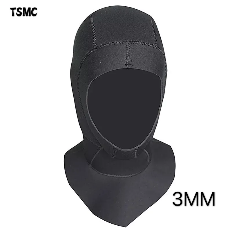 

Neoprene With Hat Swim TSMC Hood Shoulder Scuba Winter Wetsuit 3/5MM Snorkeling Diving Spearfishing Cap Equipment Dropship Warm