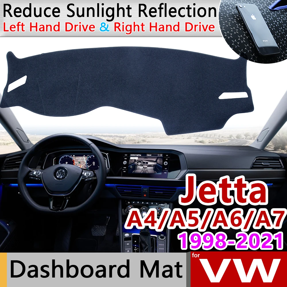 Коврик для приборной панели с защитой от солнца аксессуары Volkswagen VW Jetta A4 A5 A6 A7 MK4 MK5