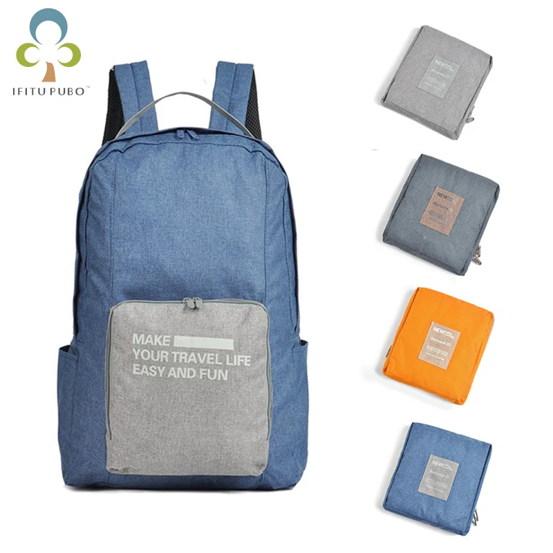 Складной рюкзак на плечо YJN портативная вместительная уличная Дорожная сумка из