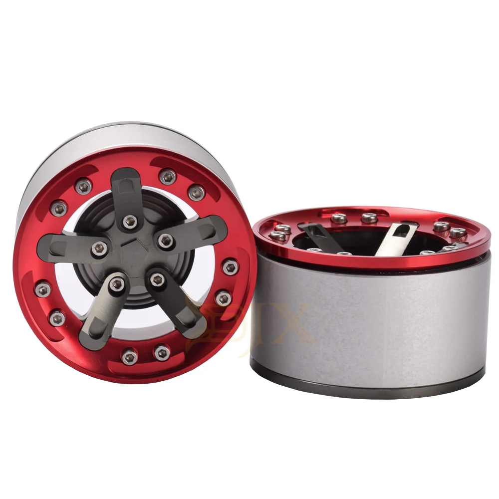 DJX 4PCS 2.2 Inch Beadlock Wheel Rims for 1/10 RC Rock Crawler Axial SCX10 RR10 Wraith 90046 Traxxas TRX4 TRX-6 | Игрушки и хобби