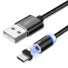 Магнитный кабель Micro usb c для Redmi note 8 pro 9 10 realme x3, магнитный кабель для быстрой зарядки для iphone 6s 6 7 8 11 12 pro, Huawei