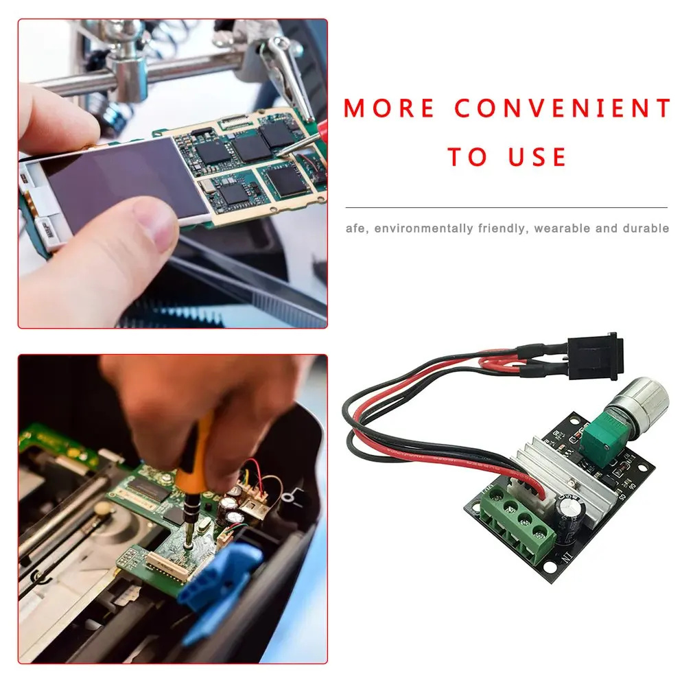 

12V 24V Voltage Regulator 3A 80W 1203BB Dc Motor Speed Controller Verstelbare Pwm Speed Regulator Omkeerbare 6V-28V