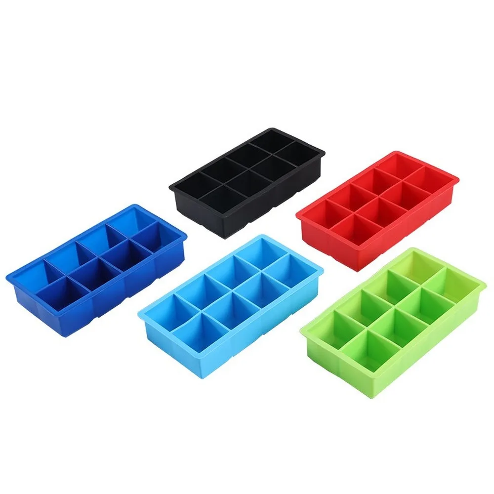 Силиконовый поднос для льда 8 ячеек | Дом и сад