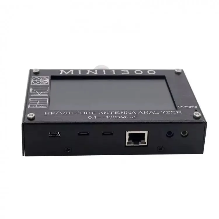 Антенна счетчик MINI1300 HF/VHF/UHF антенный тестер Мини 1300 частота 0 1 МГц с 4 3 &quotна