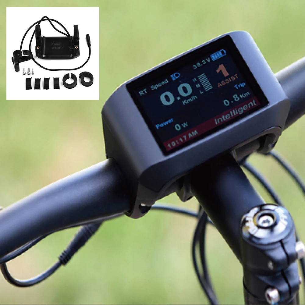 

3.2'' Ebike Display 24V/36V/48V TFT-750C LCD Colorful Display For Bafang Mid-drive Motors BBSHD BBS03 02 01Ebike Accessories