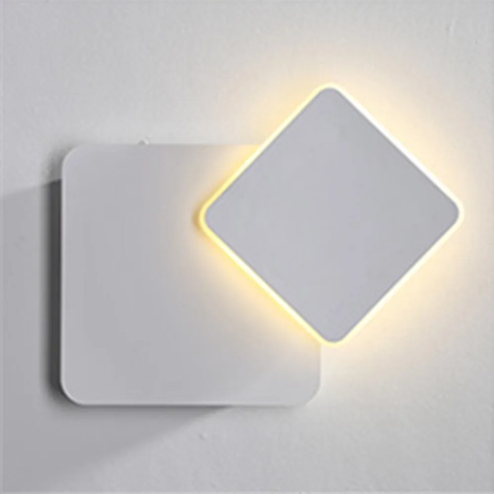 Современный настенный светодиодный светильник регулируемый на 360 градусов