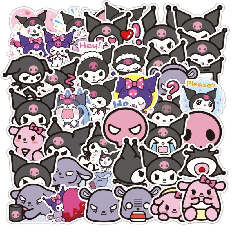 

10/30/50 PCS Cool Lome Anime Cute Girl Toy Cartoon Graffiti Laptop Skateboard Phone Guitar Car Waterproof Sticker Wholesale