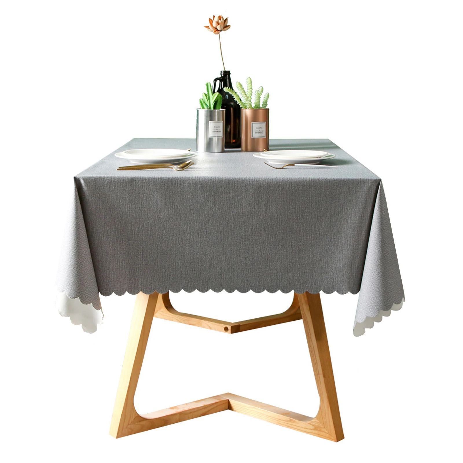 

1pcs Tablecloth for Rectangle Tables PVC Dining Table Cover Modern Tablecloth for Home Banquet Outdoor Party Home Textile