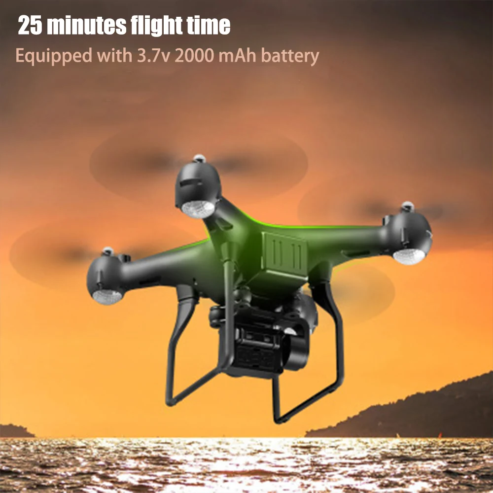 S32T 4K RC Дрон WiFi камера 1080P HD складной Профессиональный Квадрокоптер вертолет