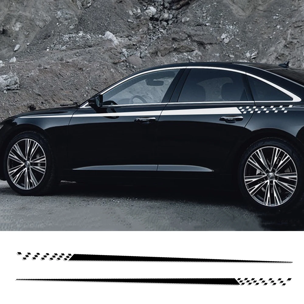 

2 шт., автомобильные длинные фотообои для Volkswagen VW Polo Golf MK4 MK7 Volvo XC60 XC90 S60 V40