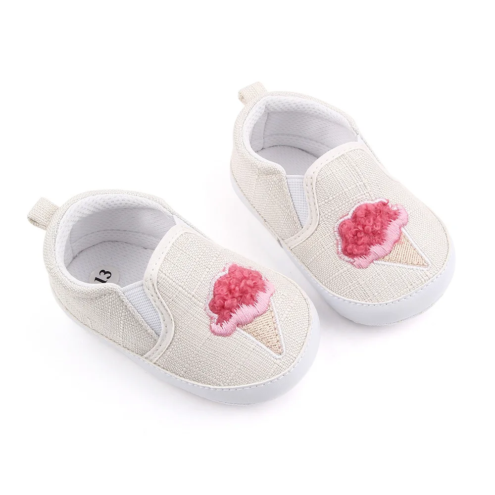 Весенняя детская обувь на мягкой подошве мороженое для маленьких девочек |