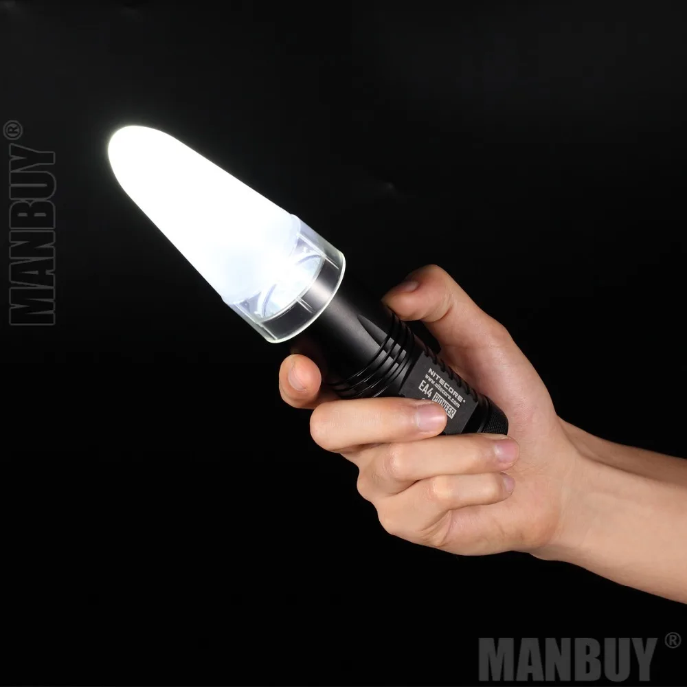 Wholesale NITECORE NDF25 NDF32 NDF34 NDF40 Translucent White Diffuser Cone Traffic Wand Tip Lanterna Lamp Flashlight Accessories | Лампы и