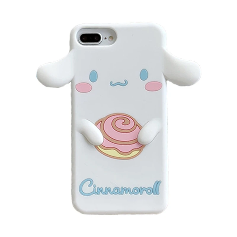 Cute Case For iPhone 5 5S 6 6S 7 8 Plus 8Plus 7Plus X XS Cover Silicone 3D Unicorn Horse Rabbit Bear Cat Cartoon Soft Phone Bag