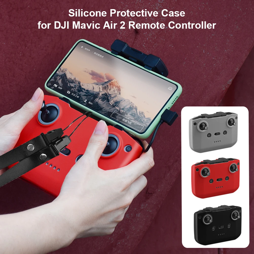 

Soft Silicone Protective Case Cover Shell for DJI Mavic Air 2 Remote Controller Accessories Adopt soft silicone material