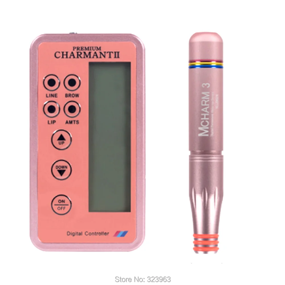 Charmant II 3 4 Tattoo Pen Machine for Semi-permanent Makeup Dermograf Microblading Eyebrow Lip MTS Liner Shader Embroidery | Красота и
