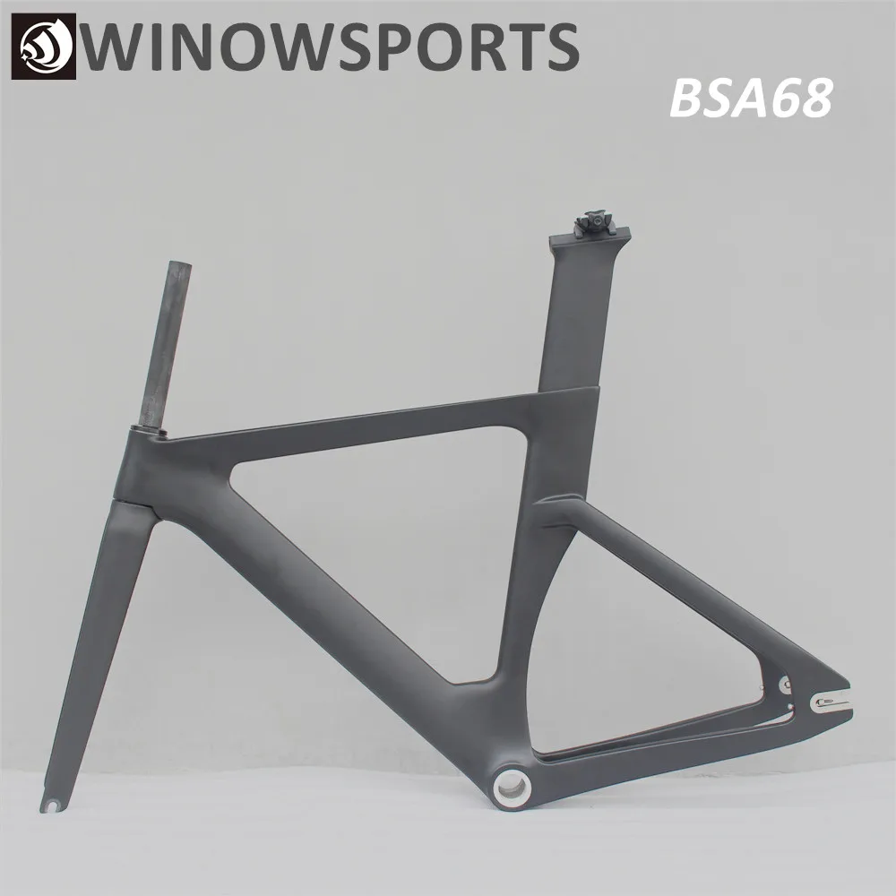 Карбоновая рама для велосипедного трека + вилка подседельный штырь зажим Аэро