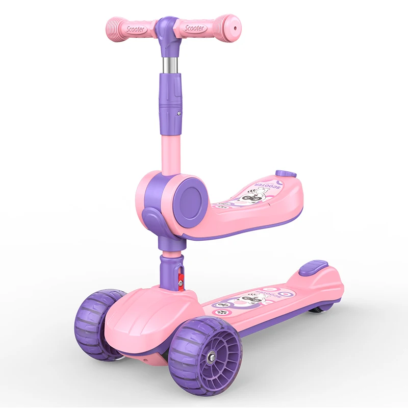 Phoenix children's scooter 1-3-6-8-12 years old can ride three in one boy and girl's scooter