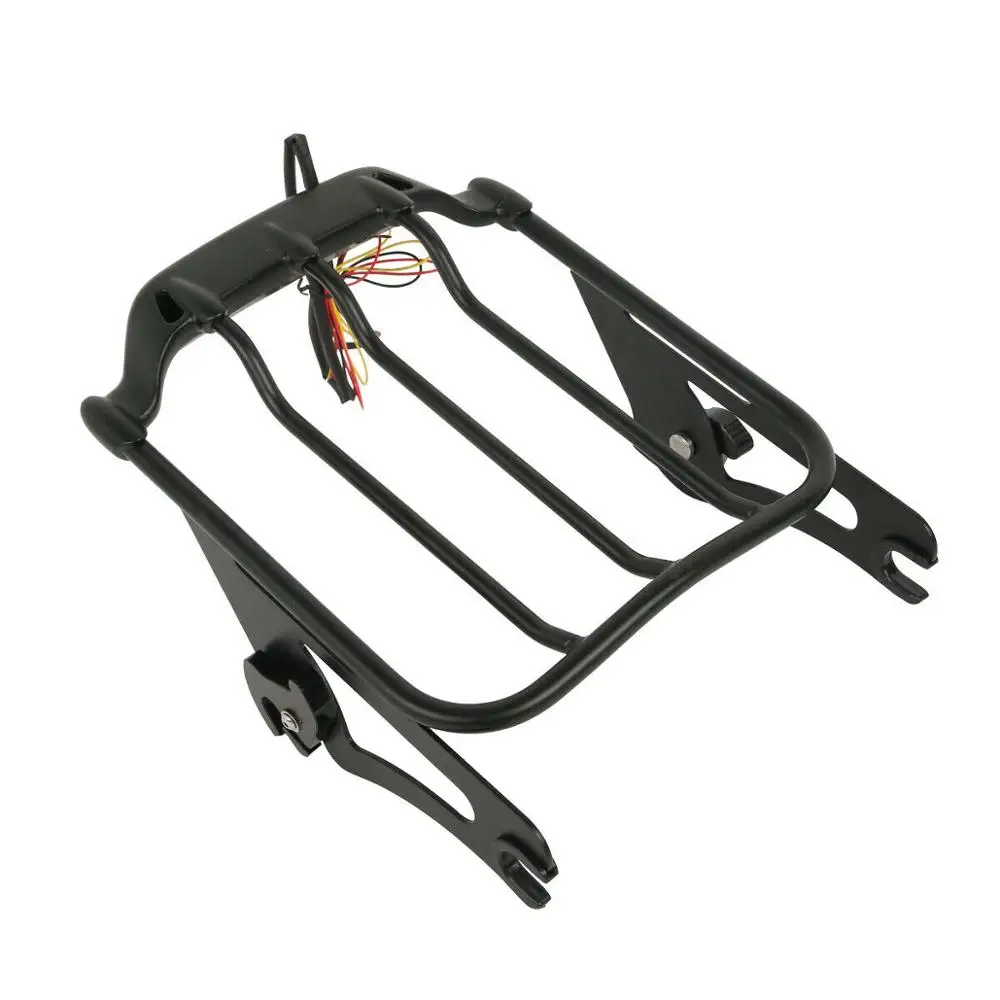 Отсоединяемая стойка для багажа с воздушным крыльем мотоцикла светильник