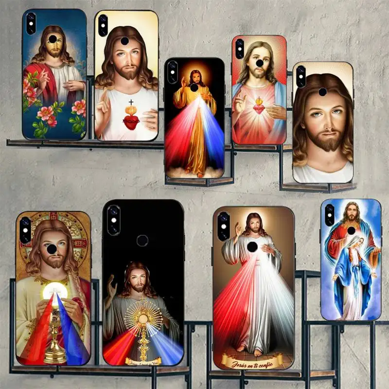 

Divine Mercy Jesus Cross Phone Case For Xiaomi Redmi 7 8 9t 9se k20 mi8 max3 lite 9 note 9s 10 pro
