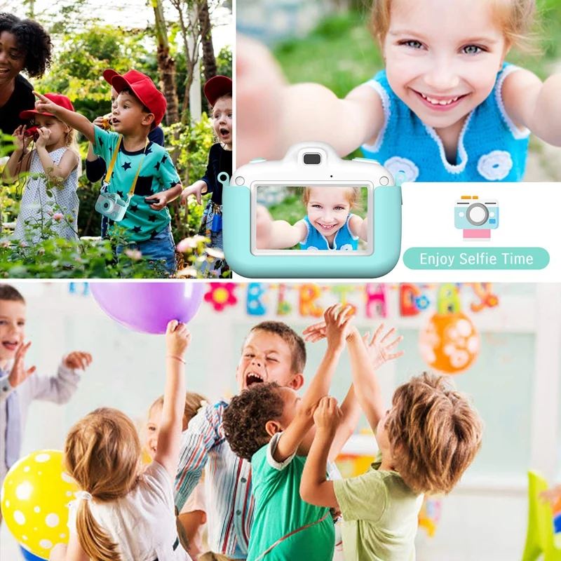 Цифровая детская камера сделай сам с HD экраном 3 0 дюйма мини Детские Мультяшные