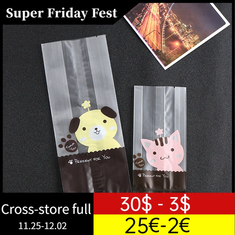 

50pcs Korea Packs DIY Cookies for Dogs and Kittens/piece Chocolate Biscuits Handmade Soap Gift Packaging