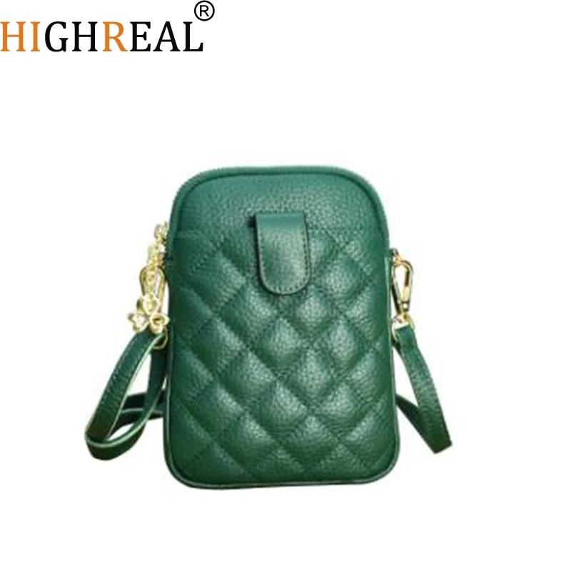 

Genuine Leather Women Crossbody Bags Luxury Brand Mini Handbags Women Phone Bag Small Female Shoulder Bags Ladies Messenger Bag