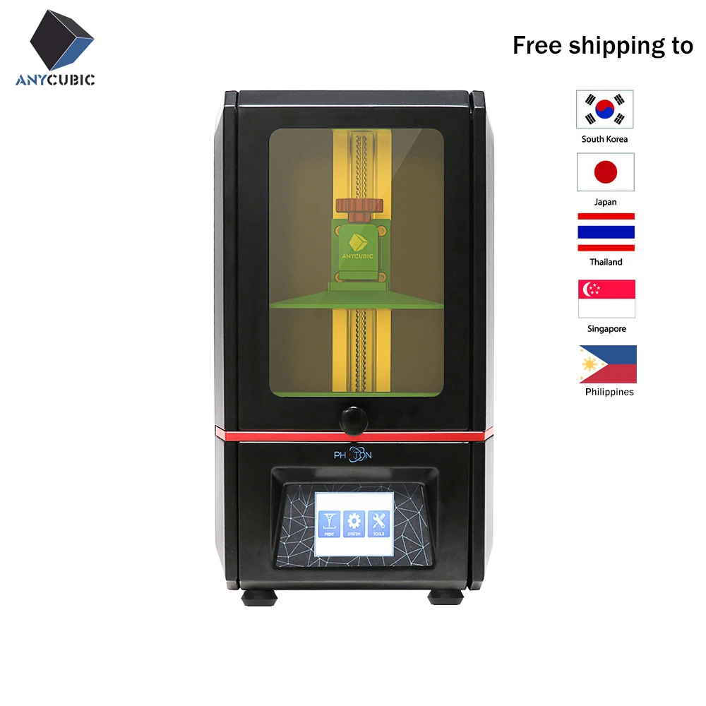 ANYCUBIC 3d принтер Фотон SLA размера плюс УФ принтер ЖК-принтер офлайн печать Impressora UV Смола 3d Drucker