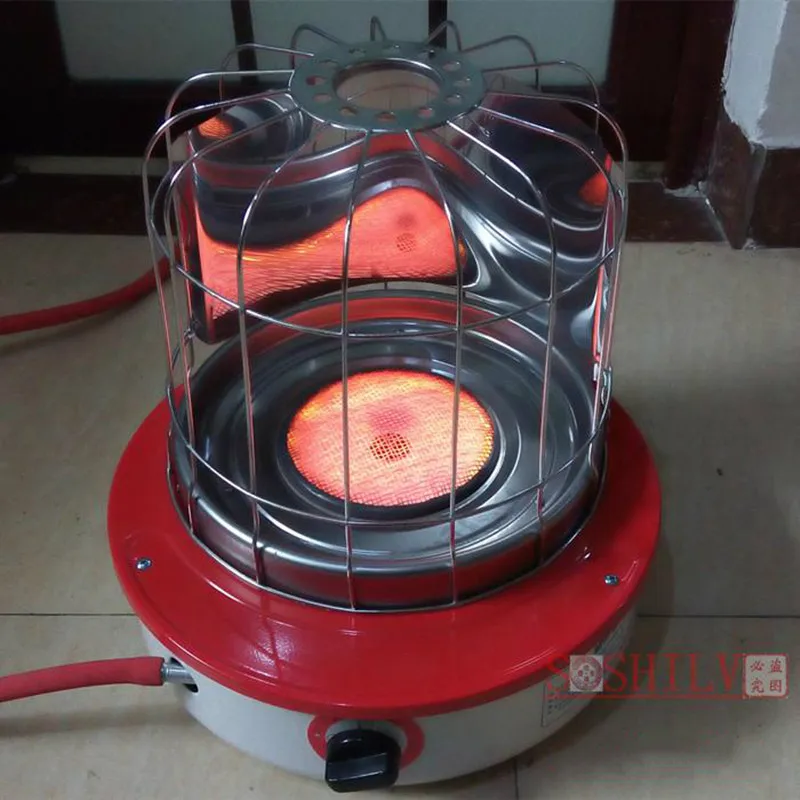 Portable Natural Gas Far-Infrared Heater Energy-Saving Grill Stove Multi-Purpose Gas Household Heater