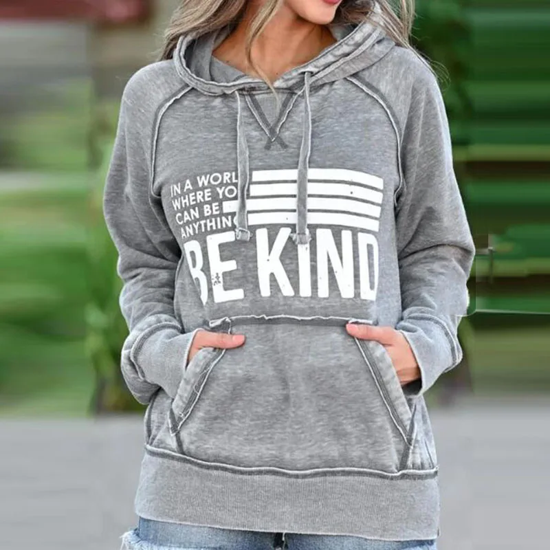 

Plus Size Women Sweatshirt Hoodies 2020 Fashion Harajuku Female Vintage Printed Pullover Tops Autumn Winter Long Sleeve Hoodies