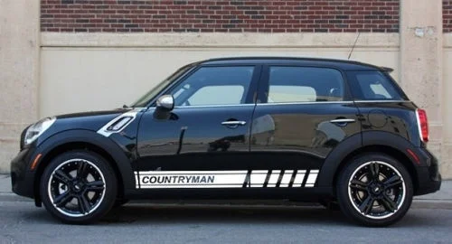 

For 2x Multiple Color Graphics Countryman Symbol Car Racing Vinyl Decal Sticker