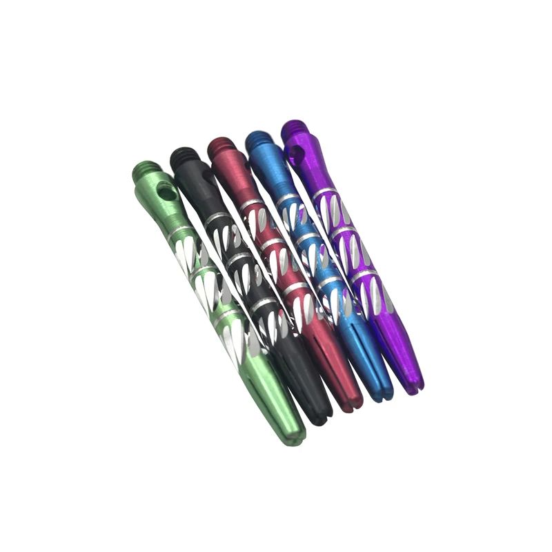New 3Pcs Chromatic Darts Shafts 45mm Aluminium Alloy Material Shaft Dart Accessories Throwing Toy | Спорт и развлечения