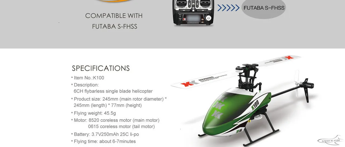 Wltoys XK K100 Falcom 6CH Flybarless 3D 6G система дистанционного управления игрушка бесщеточный мотор вертолет RTF VS Wltoys V977