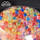 3000 шт 13 мм водные бусины Orbiz Кристальные гидрогелевые шарики для почвы растущий гелевый шар для цветов водное декоративное свадебное украшение для дома