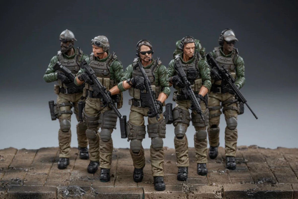 Новинка JOYTOY 1/18 солдатики(5/шт) фигурки США Корпус морской пехоты День рождения/праздник подарок модель фигурки