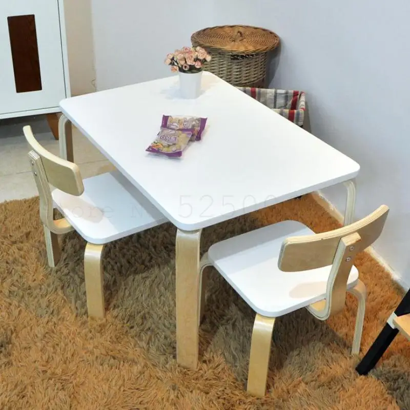 Детские столы и стулья из массива дерева настольная игра для сына Обучающие