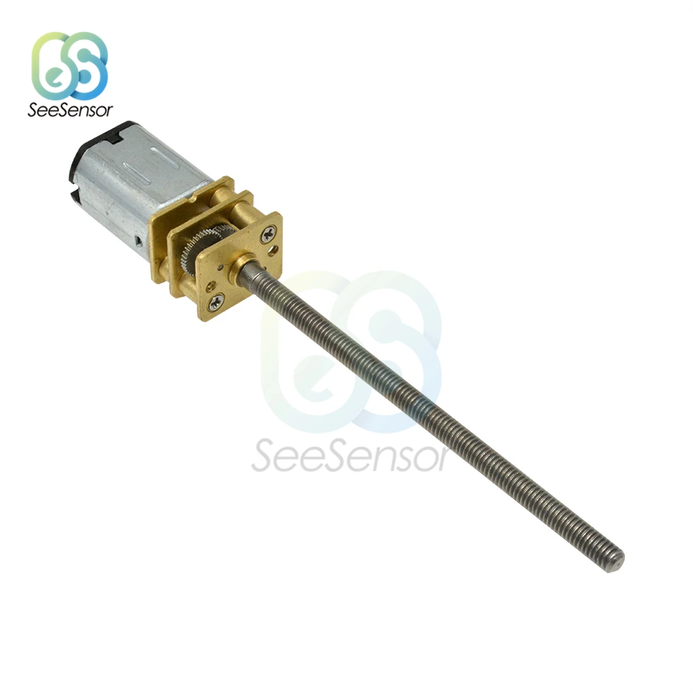 Мини двигатель постоянного тока 3 В/6 в/12 В N20 вал двигателя M3 x 55 мм