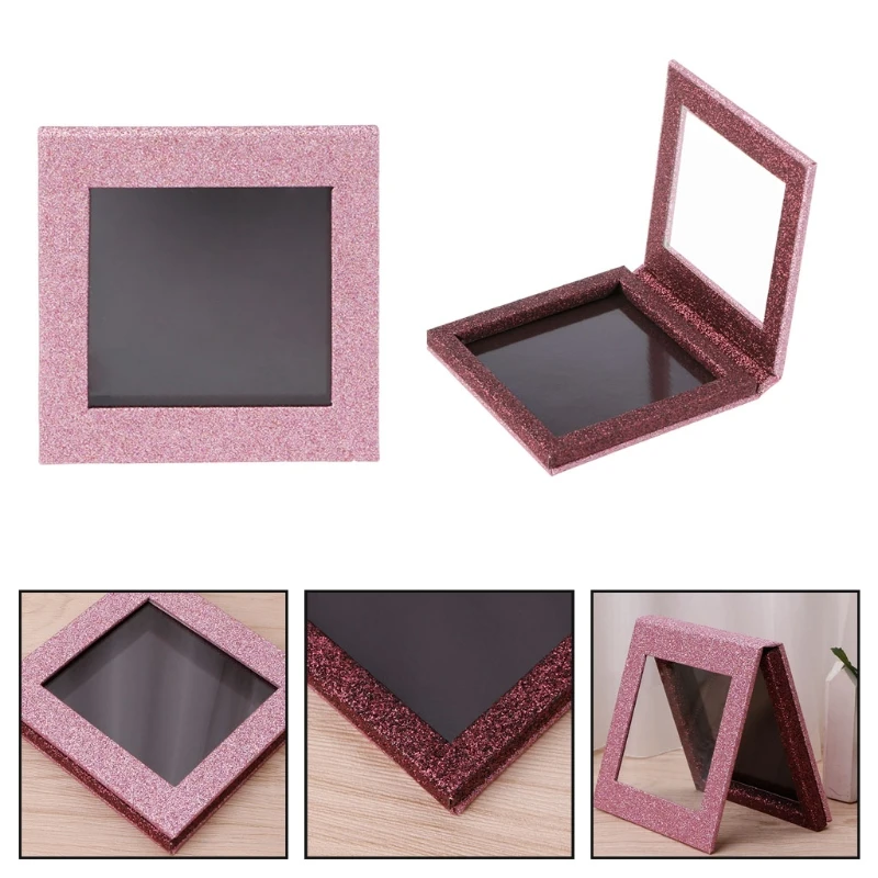 Рыбья чешуя пустая Магнитная палитра для макияжа DIY Тени век консилер Чехол