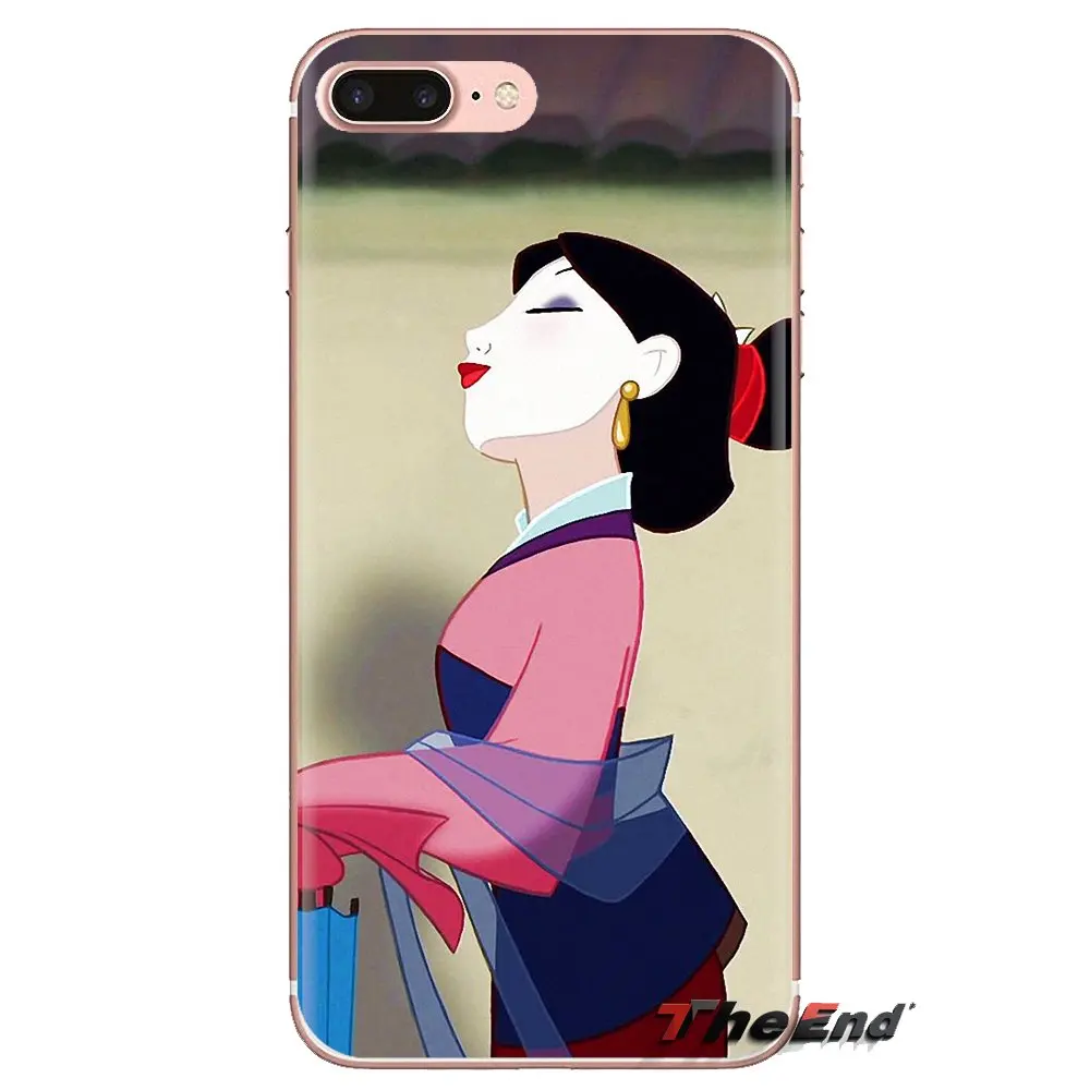 Chinese Japan Style Anime Mulan For Huawei G7 G8 P7 P8 P9 P10 P20 P30 Lite Mini Pro P Smart Plus 2017 2018 2019 Phone Shell Case |