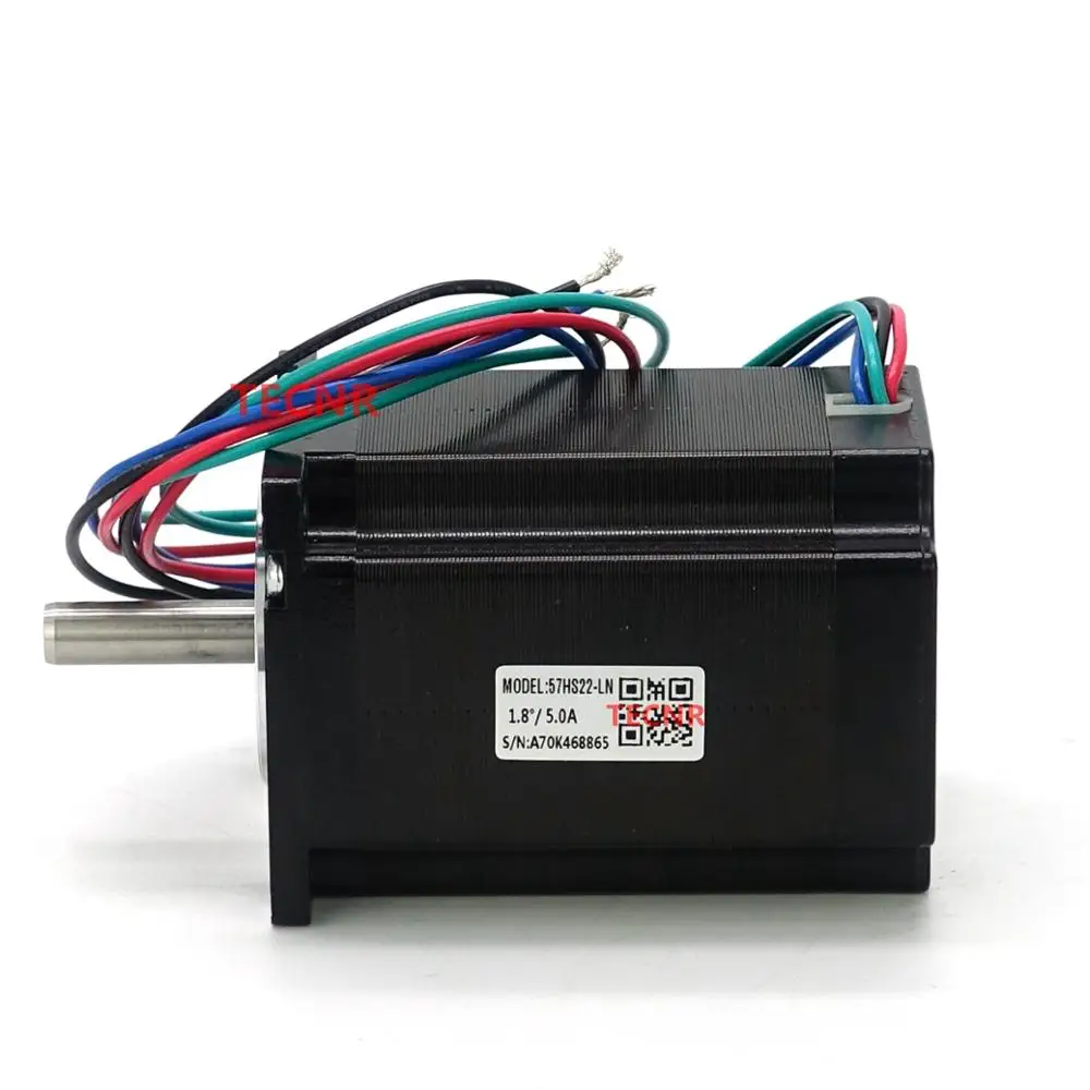 Leadshine двухфазный шаговый двигатель 57HS22 LN NEMA23 с крутящим моментом 2 нм длина вала 5A