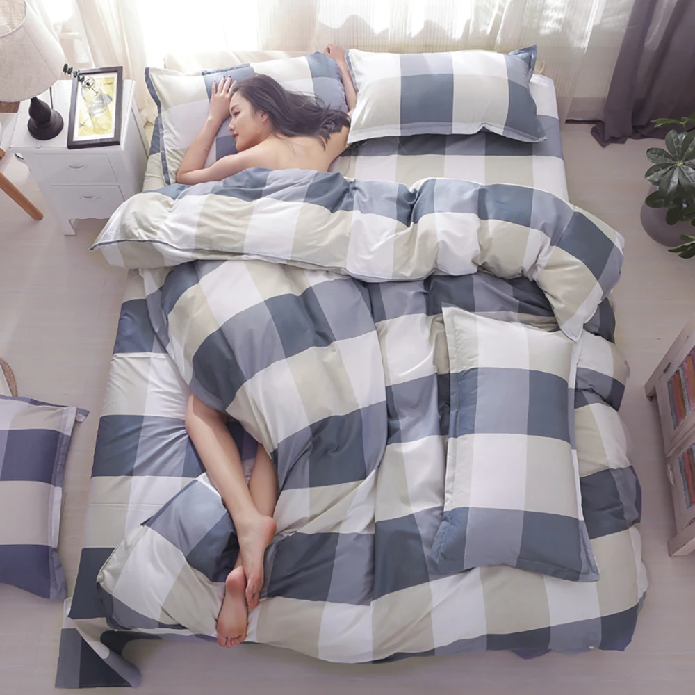 Thumпостельные принадлежности в полоску Комплект постельного белья King size